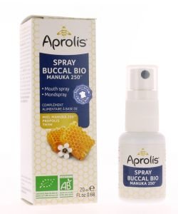 Spray buccal Miel de Manuka 250 BIO, 20 ml